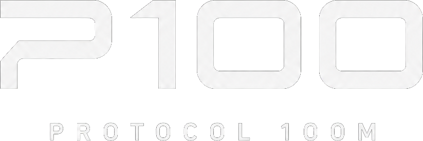 P100 Protocol 100M logo
